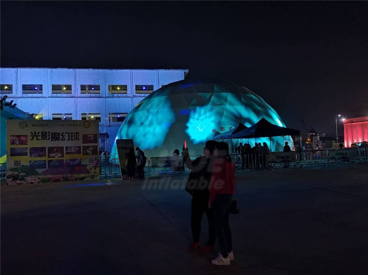 Sport Stadium Or Events Led Light Inflatable Party Dome Tent for Advertising