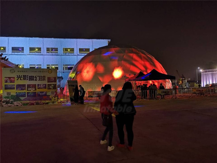 Sport Stadium Or Events Led Light Inflatable Party Dome Tent for Advertising