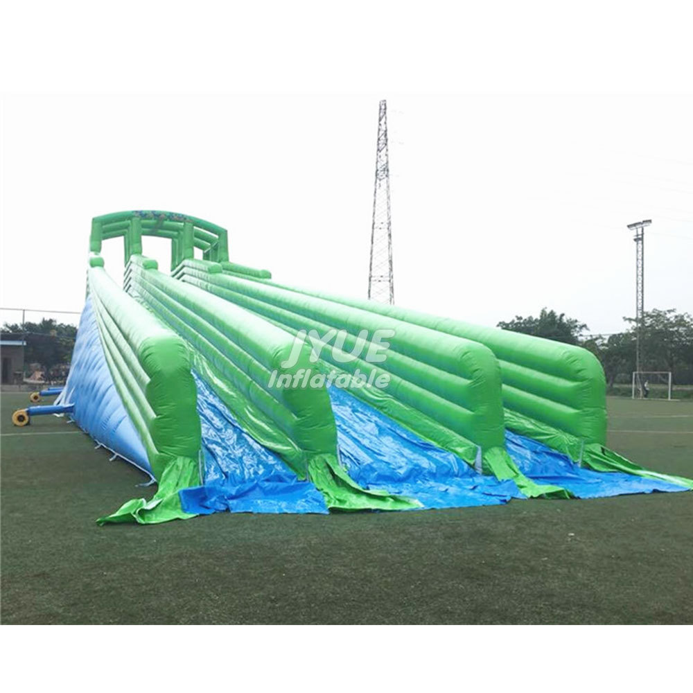 Crush Multiple Inflatable Water Slides /1000 ft Slide Inflatable Slide The City