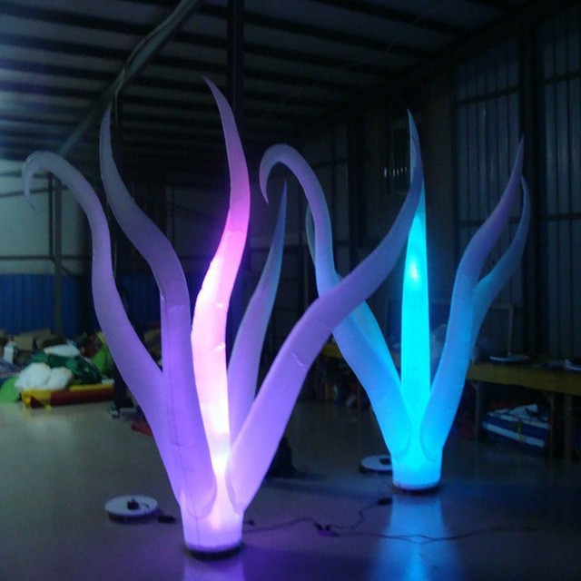 Outdoor Inflatable Light Up Tree Led Tentacle,High Quality Custom Lighting Inflatable Light Up Tree