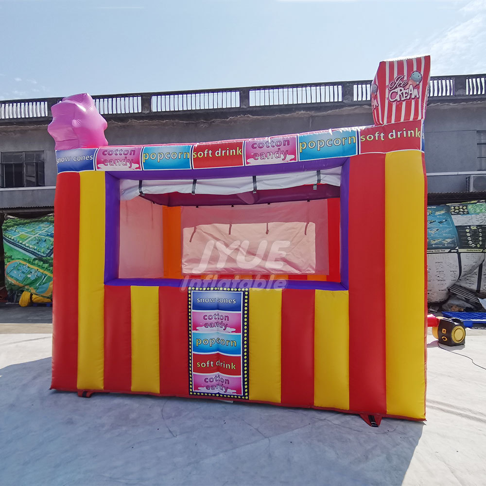 Outdoor Portable Inflatable Concession Stand Inflatable Fun Booth Pub Tent For Advertising