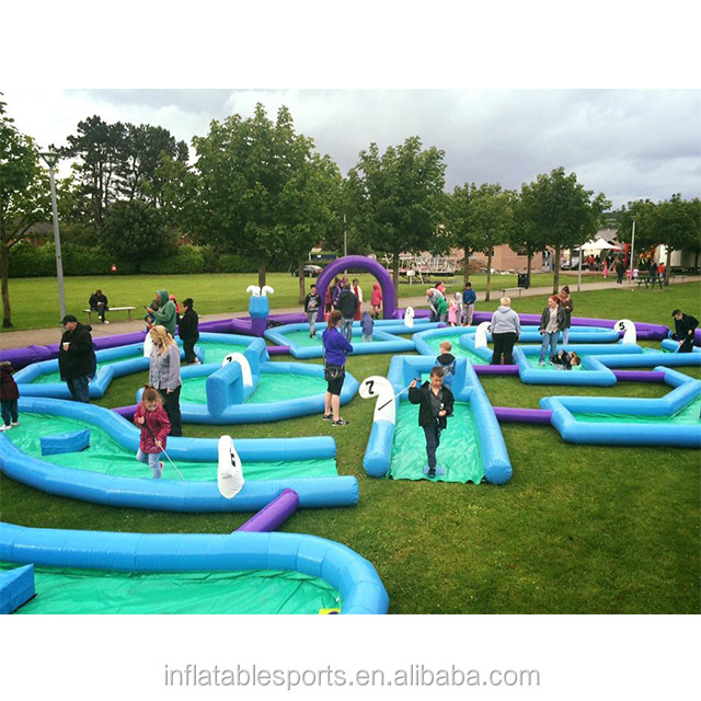 Sports Equipment Kids Games For Sale, Inflatable Mini Golf ,Best Quality Inflatable Golf Field For Sale