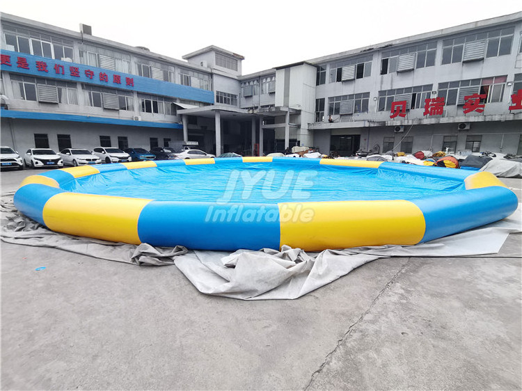 Custom Commercial Swimming Pool For Kids Inflatable Ball Pool With Walking Water Ball