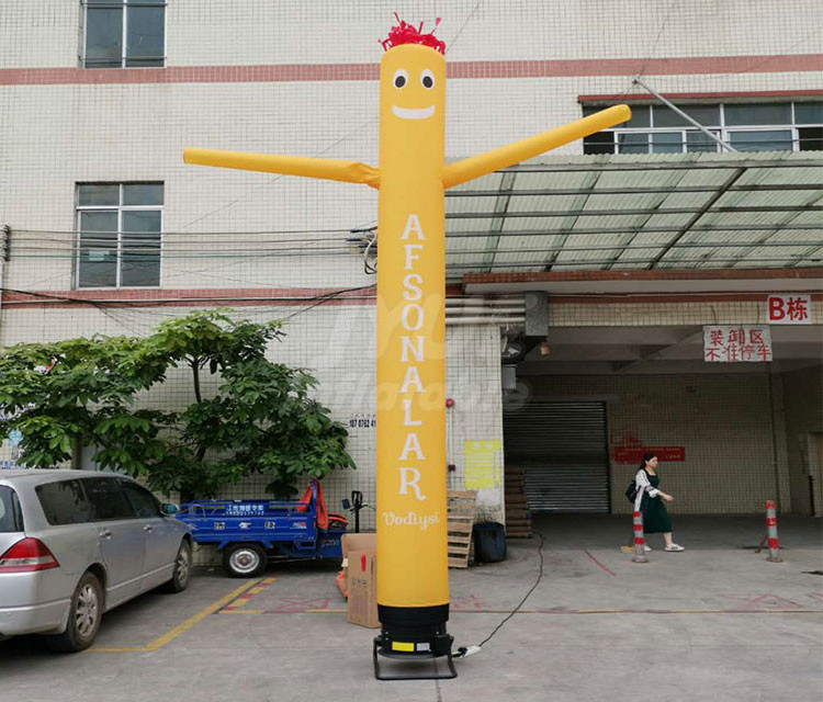 Customized Inflatable Cartoon Sky Air Dancer Model Dancing Air Man For Advertising