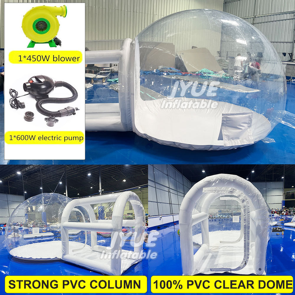 3m Long Igloo Dome Tent Luxurious Inflatable Bubble Tent Lodge Party Rental Air Tent Bubble Balloon House