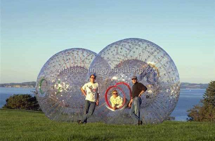 Sunway Outdoor Large Inflatable Body Zorb Ball For Kids, Giant Inflatable Human Zorb Ball For Sale