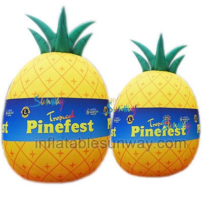 inflatable pineapple for advertising Giant fruit and vegetable party decoration inflatable fruits custom outdoor mobile