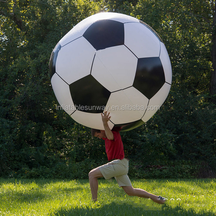 PVC Advertising Giant Inflatable Soccer Ball Football Game