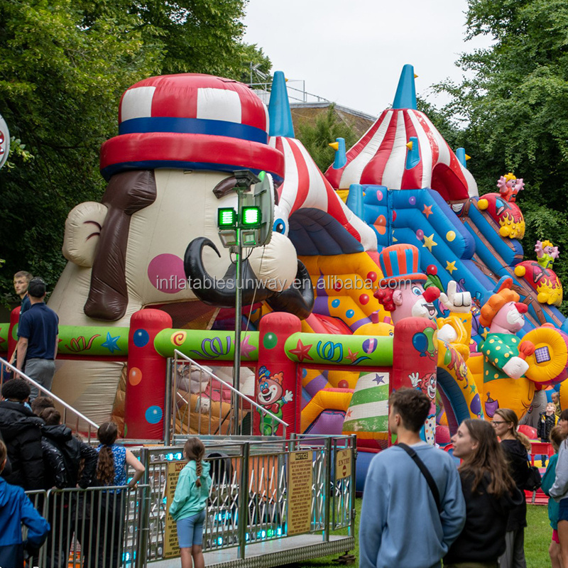 New Design Inflatable Theme Park Amusement Park Inflatable For Sale