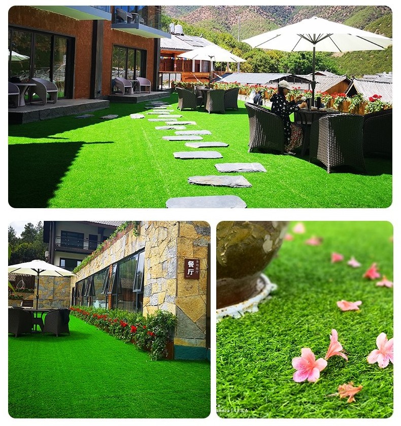 Fireproof 20mm Artificial Grass Turf Cesped for Sports Fields at a Loss