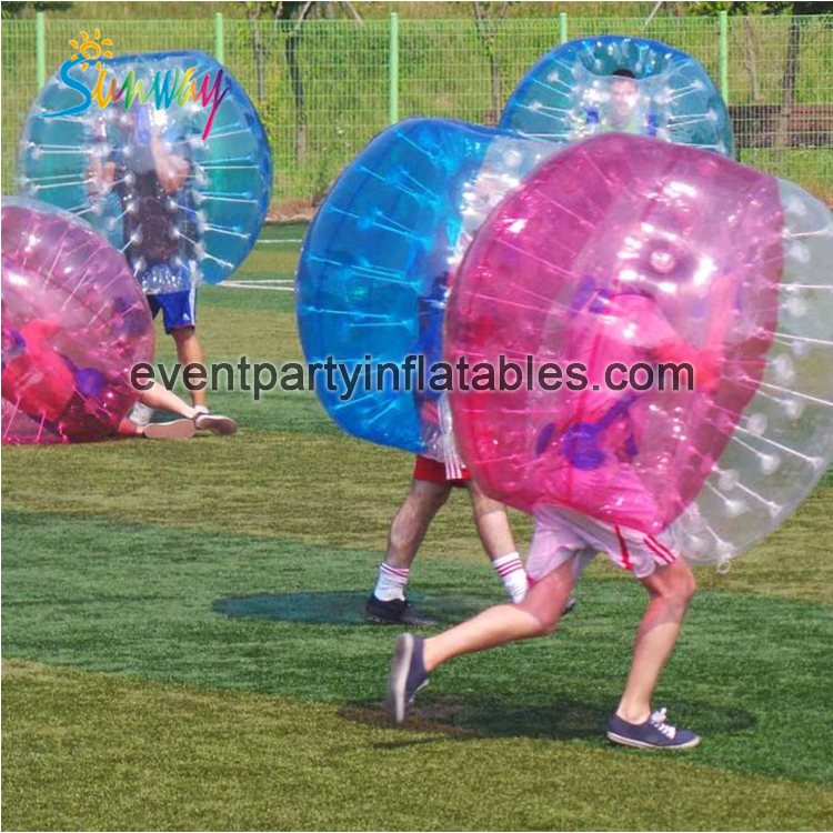 TPU or PVC Inflatable Human Zorb Balls Track, Inflatable Bubble Ball, Inflatable Walking Ball for Promotion