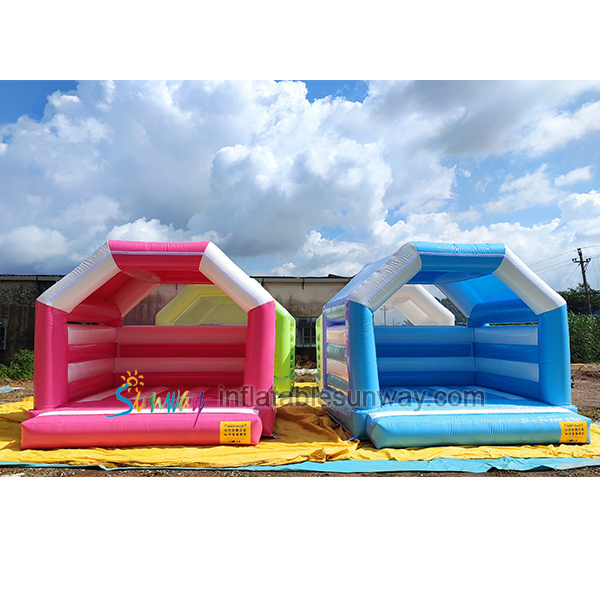 Sunway customized inflatable Islamic bouncer jumping white bouncy castle playground mosque for kids