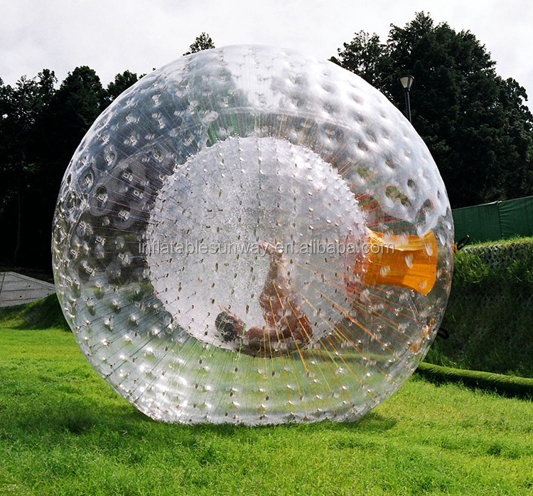 Sunway Outdoor Large Inflatable Body Zorb Ball For Kids, Giant Inflatable Human Zorb Ball For Sale