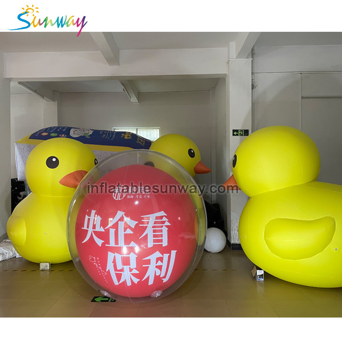 Remote Control Inflatable Helium Blimp Helium Balloon Zeppelin Airship Advertising Blimp