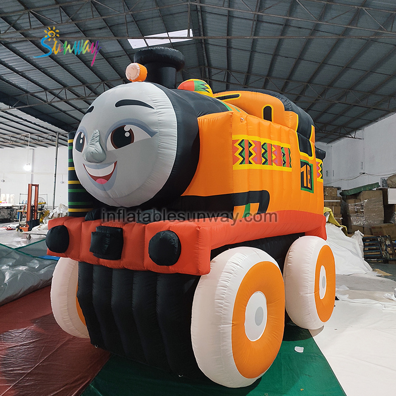 Outdoor Promotion Customized giant inflatable train For Advertising