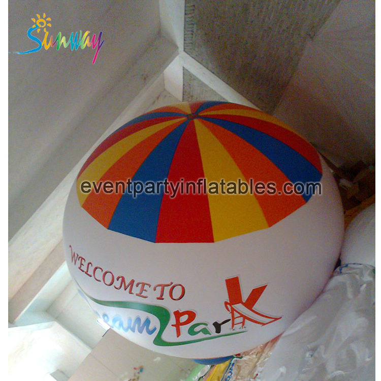 Inflatable cold air balloon for advertising, big inflatable ground balloon, advertising inflatable