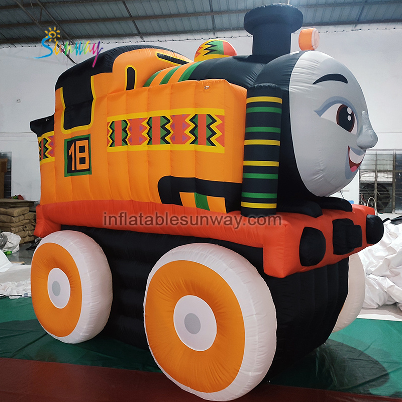 Outdoor Promotion Customized giant inflatable train For Advertising