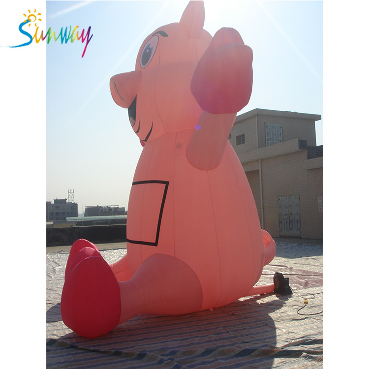 New Style Giant Inflatable Pig , Inflatable Pig Model For Advertising