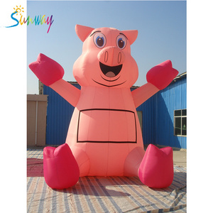 New Style Giant Inflatable Pig , Inflatable Pig Model For Advertising