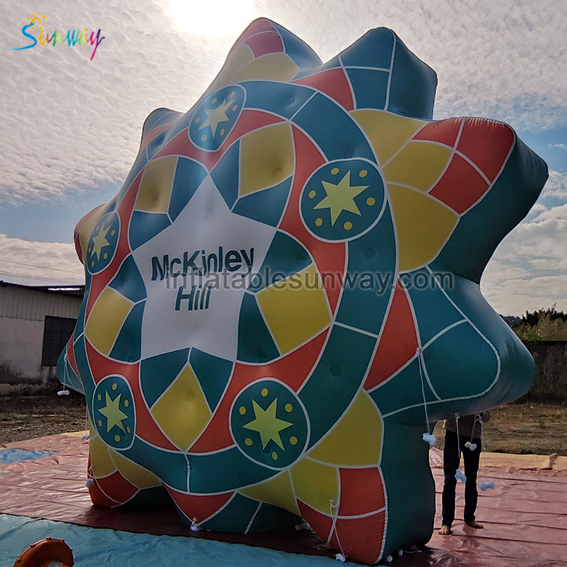 Giant Helium Star Parade Balloon County Fair Inflatables Inflatable Helium Parade Balloons