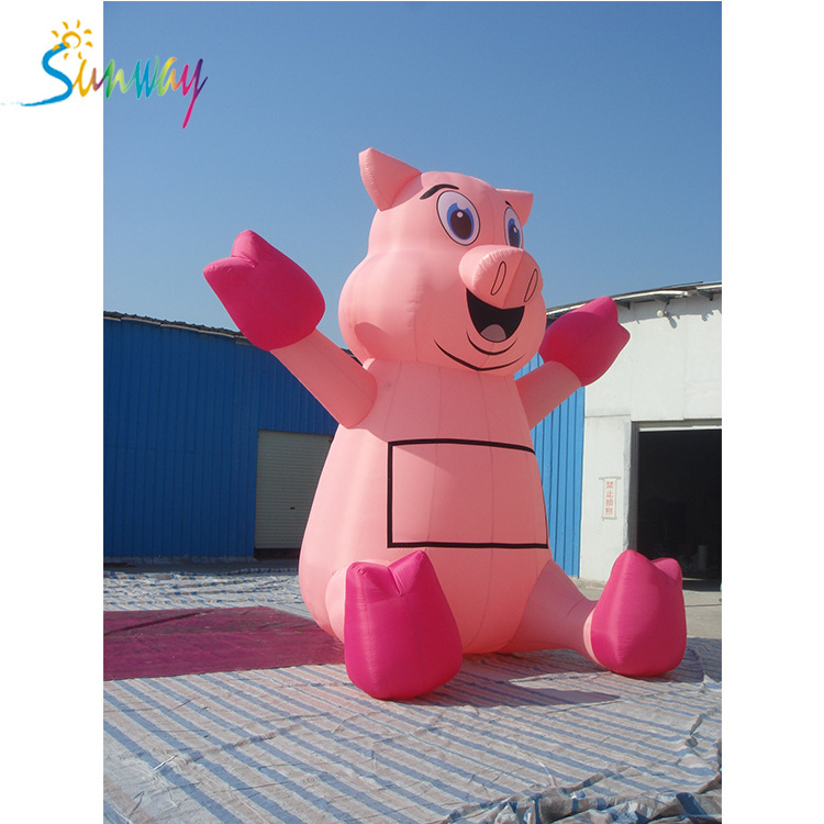 New Style Giant Inflatable Pig , Inflatable Pig Model For Advertising