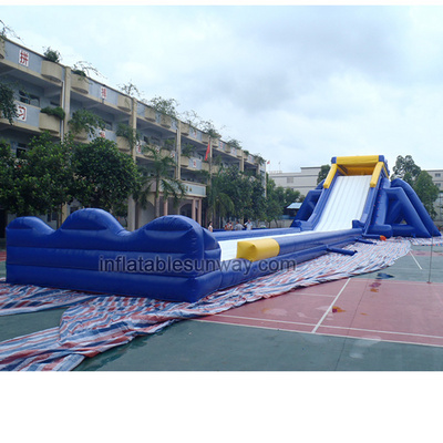 Backyard inflatable waterslide outdoor swimming pool water slide amusement equipment inflatable slide pool water park for kids