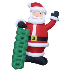 customized inflatable christmas santa party event balloon