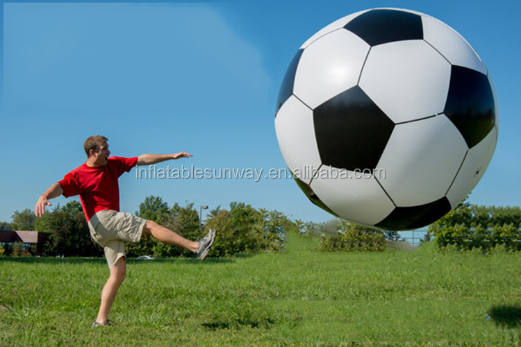 PVC Advertising Giant Inflatable Soccer Ball Football Game