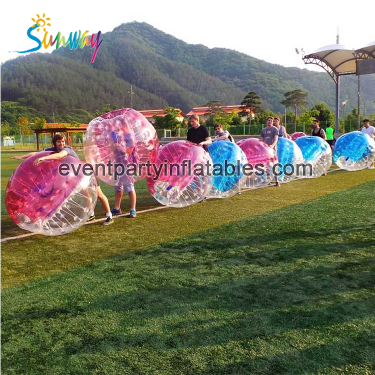 TPU or PVC Inflatable Human Zorb Balls Track, Inflatable Bubble Ball, Inflatable Walking Ball for Promotion