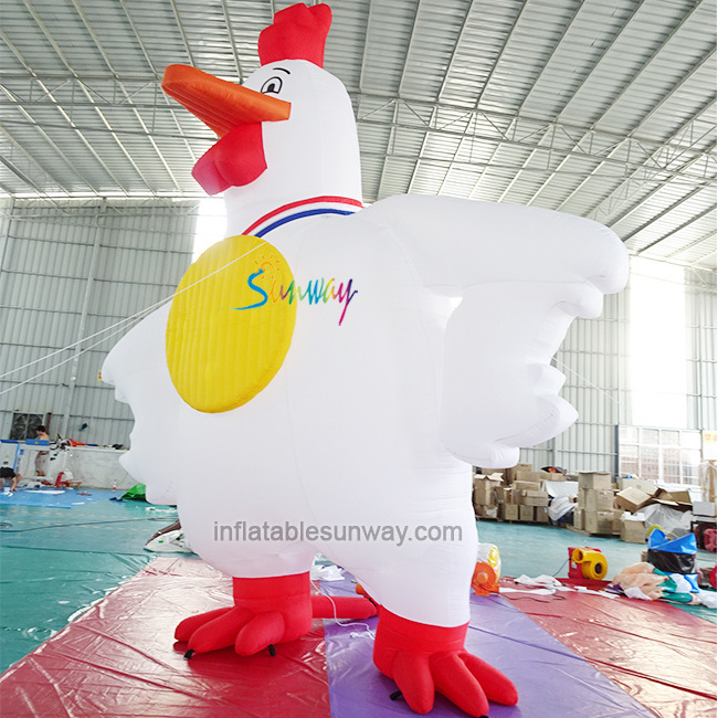 Event decoration inflatable chicken, giant inflatable chicken model, inflatable hen animals cartoon Outdoor Large chicken