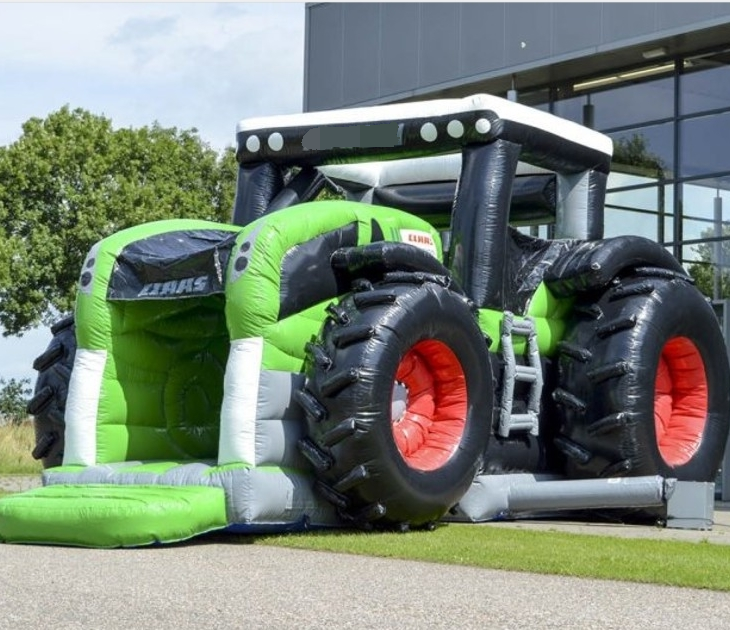 Wholesale Price Inflatable Truck Bouncy Castle Tractor Bounce Houses For Sale