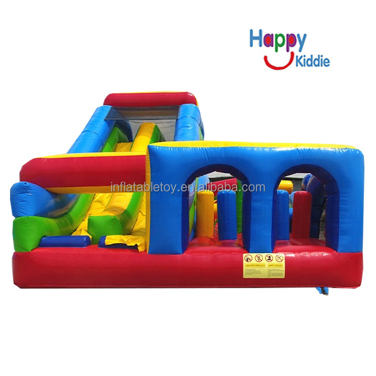 Kids inflatable playground jumping castles bounce house obstacle course for sale