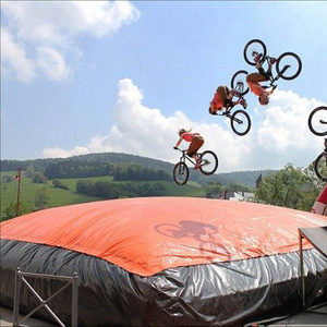 Hot sale  freestyle airbag inflatable stunt jump air bag for bike