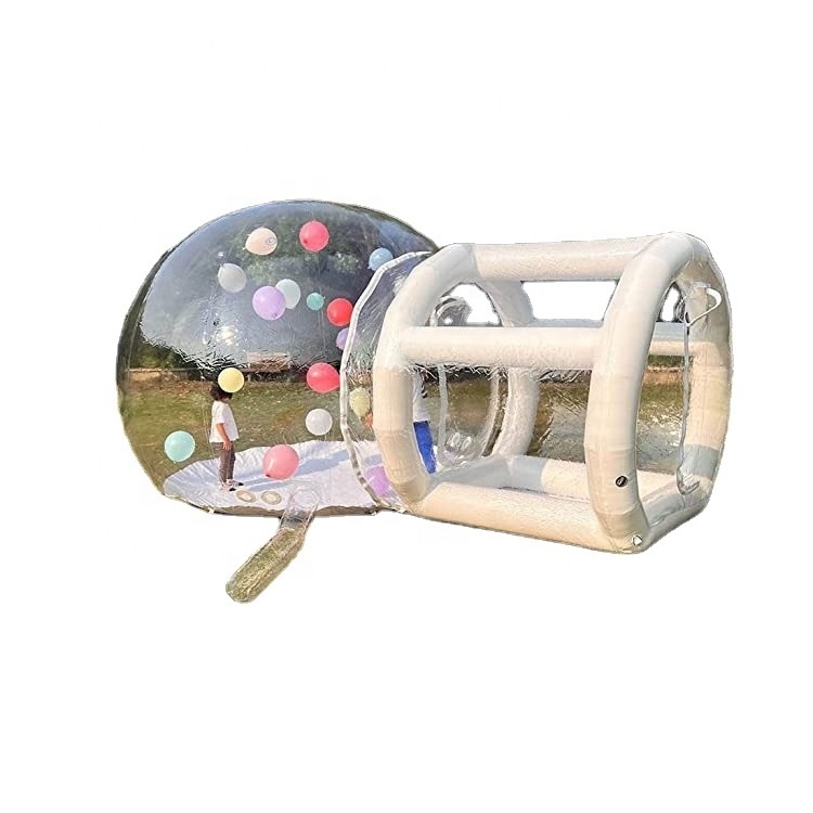 Wholesale price 3m, 4m diameter   inflatable party bubble tents  bubble dome tent inflatable igloo tent for sale