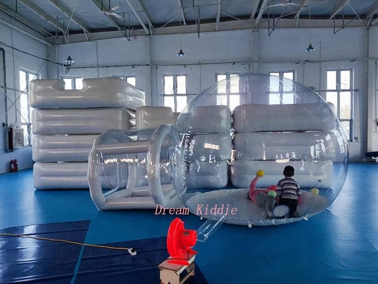 Wholesale price 3m, 4m diameter   inflatable party bubble tents  bubble dome tent inflatable igloo tent for sale