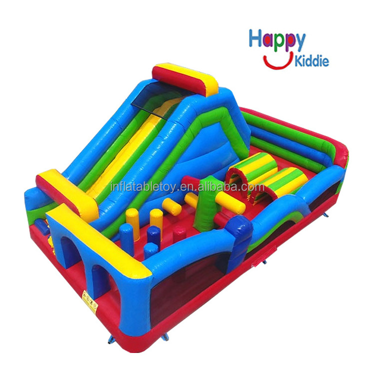 Kids inflatable playground jumping castles bounce house obstacle course for sale