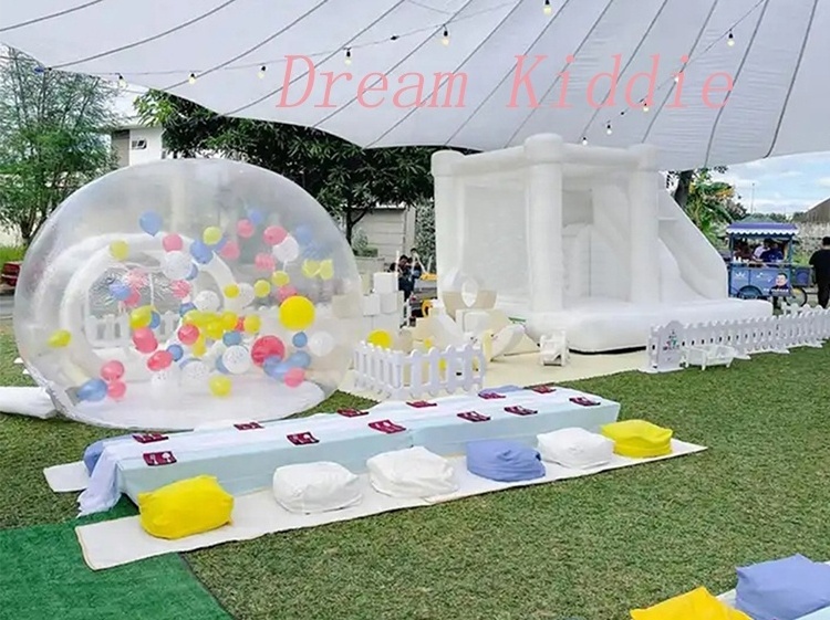 Wholesale price 3m, 4m diameter   inflatable party bubble tents  bubble dome tent inflatable igloo tent for sale