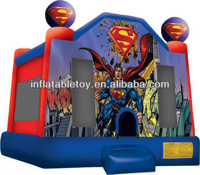 Spiderman inflatable water slides   inflatable castle  bounce house  with pool for sale