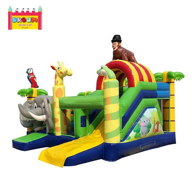 High quality for  Factory direct sale  Commercial grade inflatable water slide with pool for kids and adults