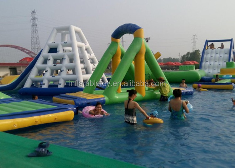 High quality sea floating outdoor  inflatable water park obstacle course aqua park for sale