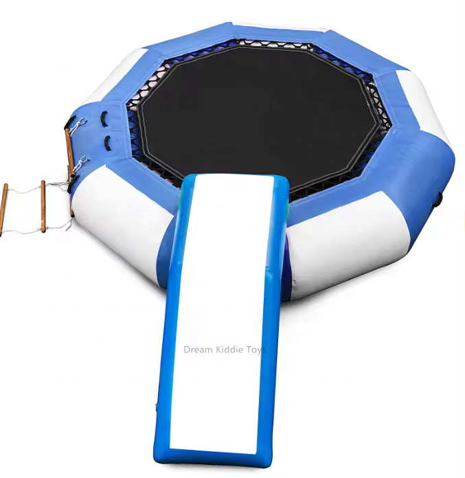 Inflatable Water Toys See Doo Inflatable Water Park Equipment Floating Trampoline Jumping Pad