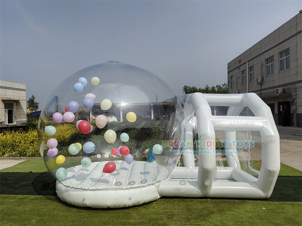 Customizable Bounce house Outdoor Entertainment Party Inflatable Bubble Tent Clear Dome House crystal House