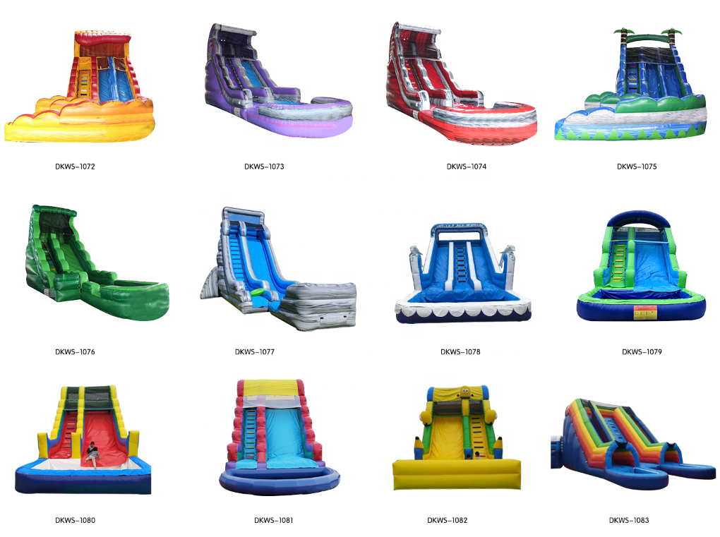 Custom design giant inflatable water slide for adults  kids swimming pool with slide inflatable slip n slide