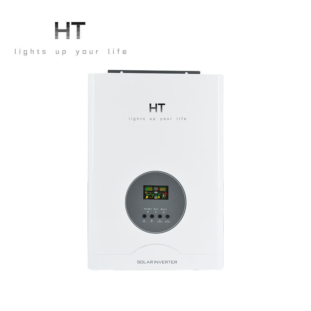 HT Renewable Energy Solar inverters 6KW8KW 10KW Off Grid Solar Power Inverter MPPT Smart WiFi 220V Pure Sine Wave Solar Inverter