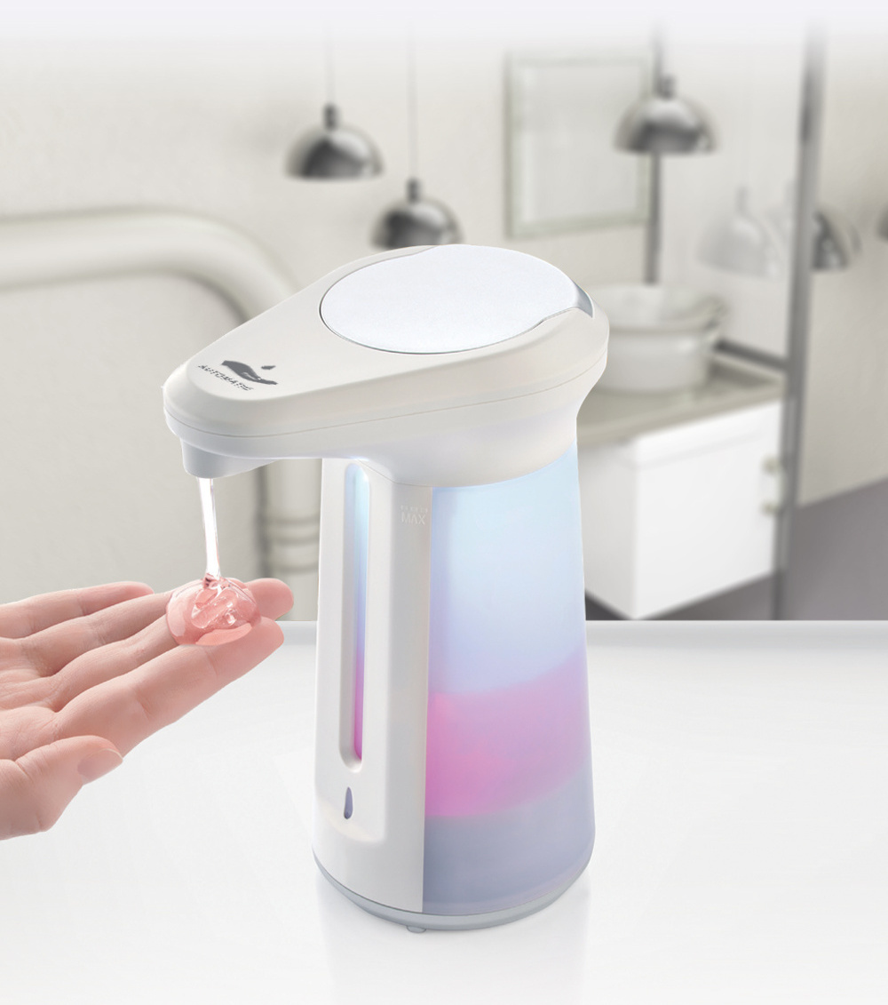 Automatic No Touch Hand Foam Liquid Electric Shower Luxury Multifunction Motion Sensor Water Faucet Basin With Soap Dispenser