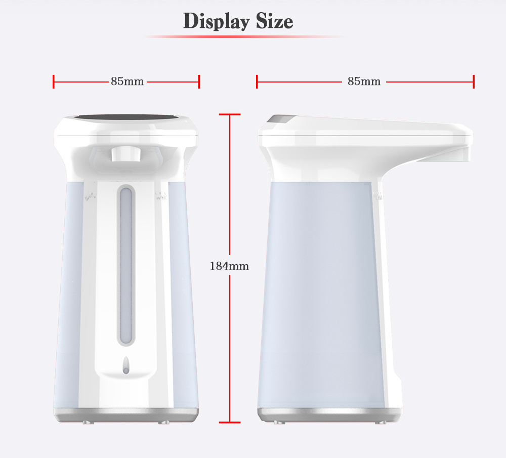 Automatic No Touch Hand Foam Liquid Electric Shower Luxury Multifunction Motion Sensor Water Faucet Basin With Soap Dispenser