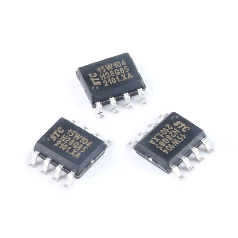 original Integrated Circuits  STC15W104-35I-SOP8  Enhanced 1T 8051 microcontroller MCU SOP8 IC chips