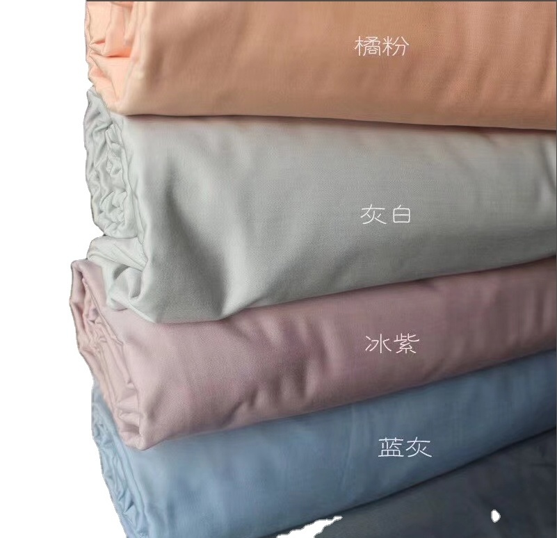 poly cotton percale single bed flat sheet for hospital and hotel bedding