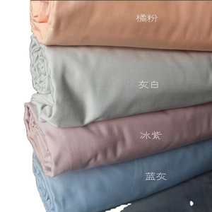 poly cotton percale single bed flat sheet for hospital and hotel bedding