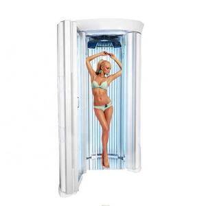 Popular Vertical Gym Standing Tanning Beds Indoor Tanning Machine Sunshine Solarium Tanning Machine